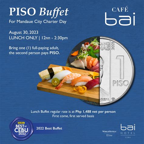 bai hotel buffet birthday promo